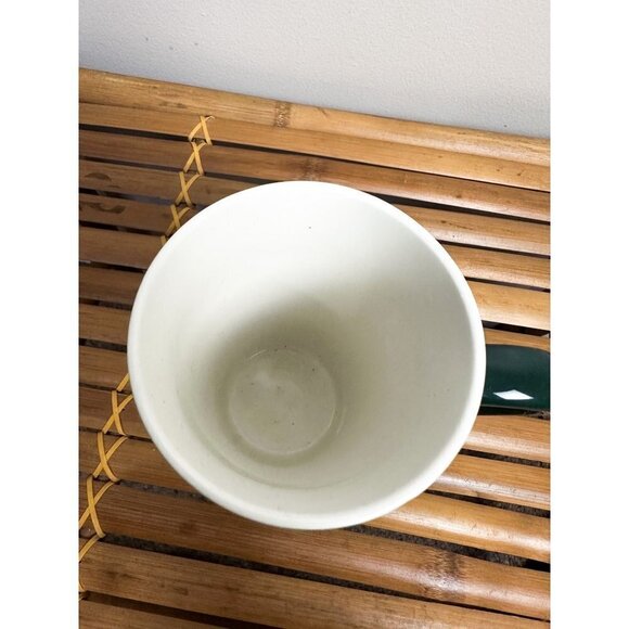 Starbucks 2021 Holiday Green Red Latte Tea Mug 16oz Ceramic - Picture 2 of 4